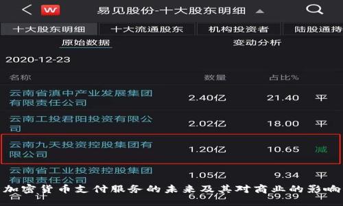 加密货币支付服务的未来及其对商业的影响
