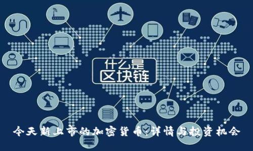 今天新上市的加密货币:详情与投资机会