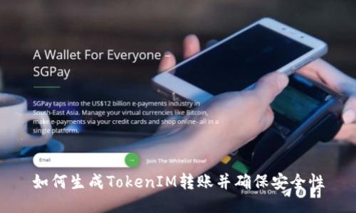 如何生成TokenIM转账并确保安全性