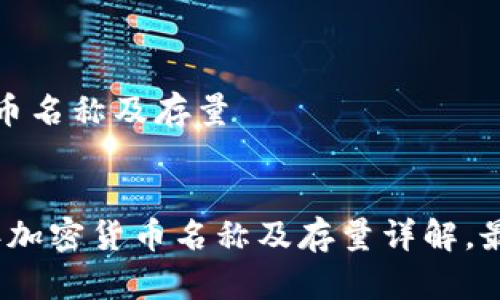 加密货币名称及存量
2023年加密货币名称及存量详解,最全指南